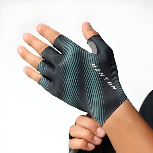 Monton Shadowfade Gloves-Black/Green