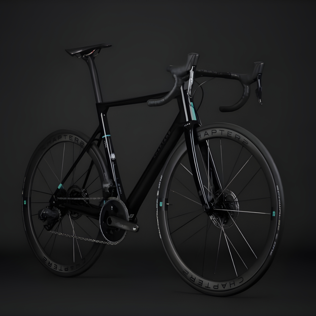 Chapter2 TERE All-Road Disc Brake Frameset-Glossy Black