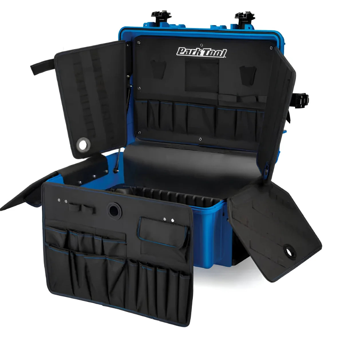 Rolling Big Blue Box Tool Case
