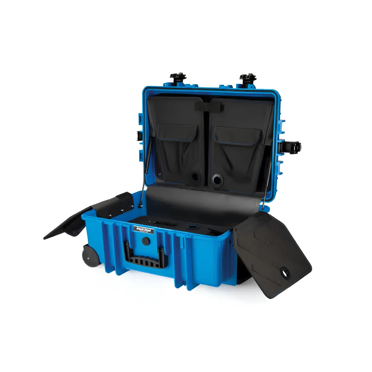 Rolling Big Blue Box Tool Case