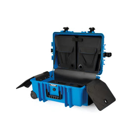 Rolling Big Blue Box Tool Case