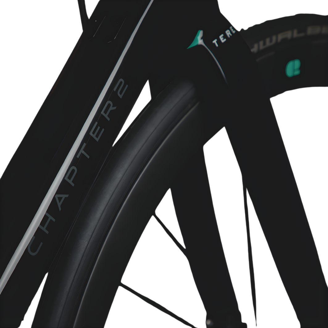 Chapter2 TERE All-Road Disc Brake Frameset-Glossy Black