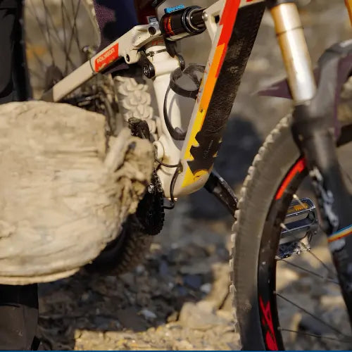 Bicycle Downtube Protector for MTBs and Roadbikes