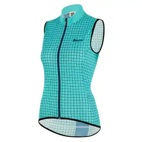 Santini Wmn Nebula Vest-Aqua