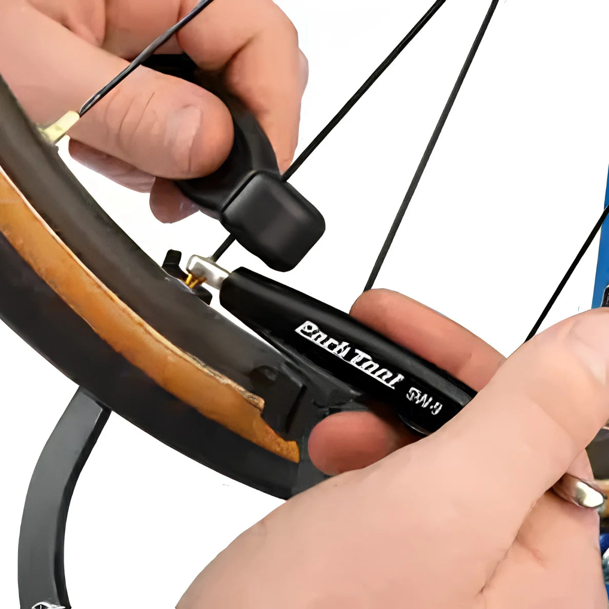 Double-Ended Spoke Wrench:  .127" and .136"