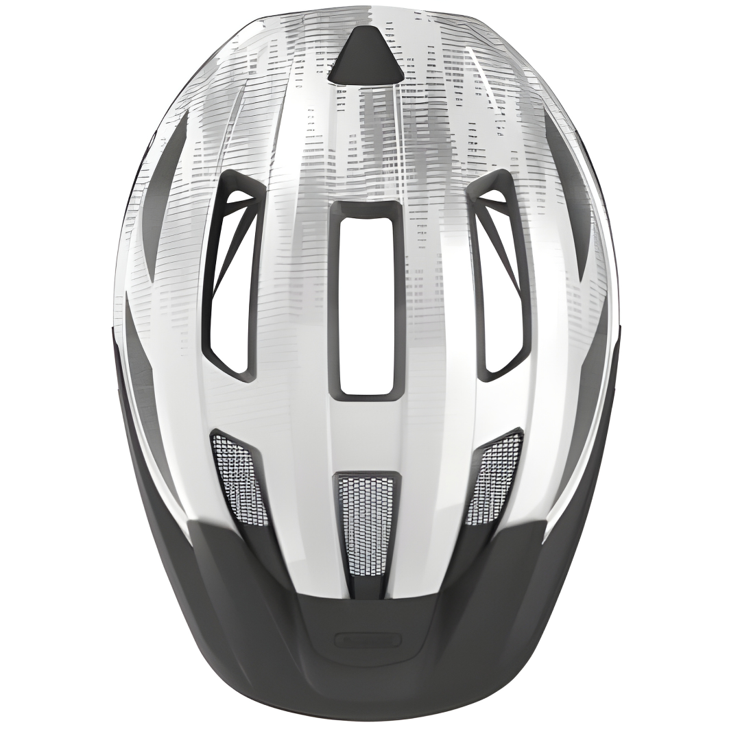 Abus Macator Helmet-White Silver