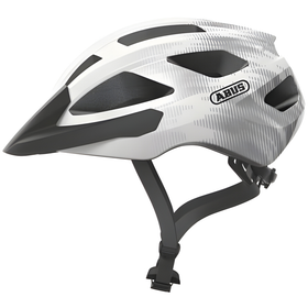 Abus Macator Helmet-White Silver