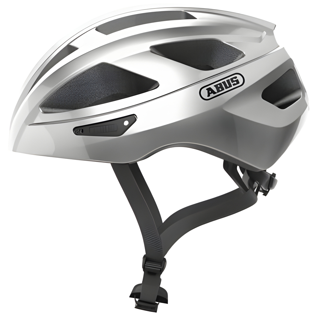Abus Macator Helmet-Gleam Silver