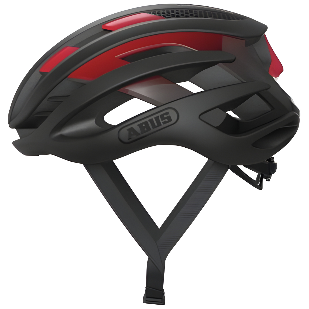 Abus Airbreaker Helmet-Black Red