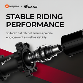 Magene EXAR Ultra DB508 Carbon Wheelset-50/58mm (Disc Brake)
