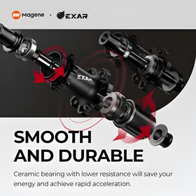 Magene EXAR Ultra DB405 Carbon Wheelset-40/45mm (Disc Brake)