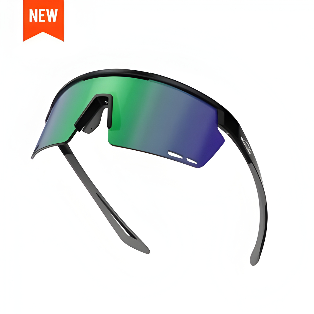 Magicshine Rouler Classic Sports Sunglasses-Black/Grey