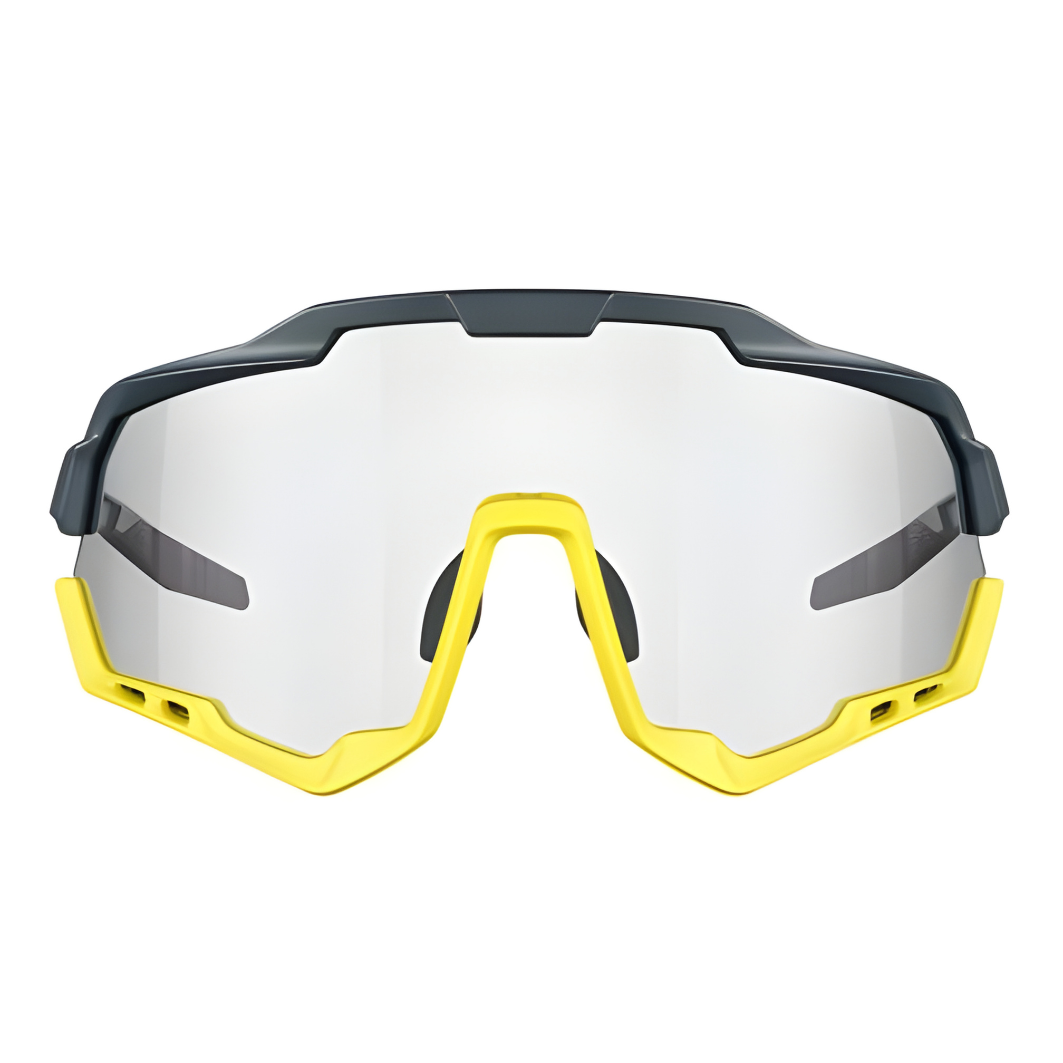 Magicshine Morpher Photochromic Sunglasses-Black/Blue/Yellow