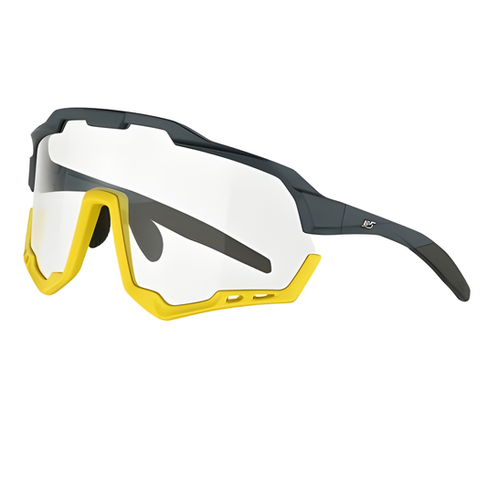 Magicshine Morpher Photochromic Sunglasses-Black/Blue/Yellow