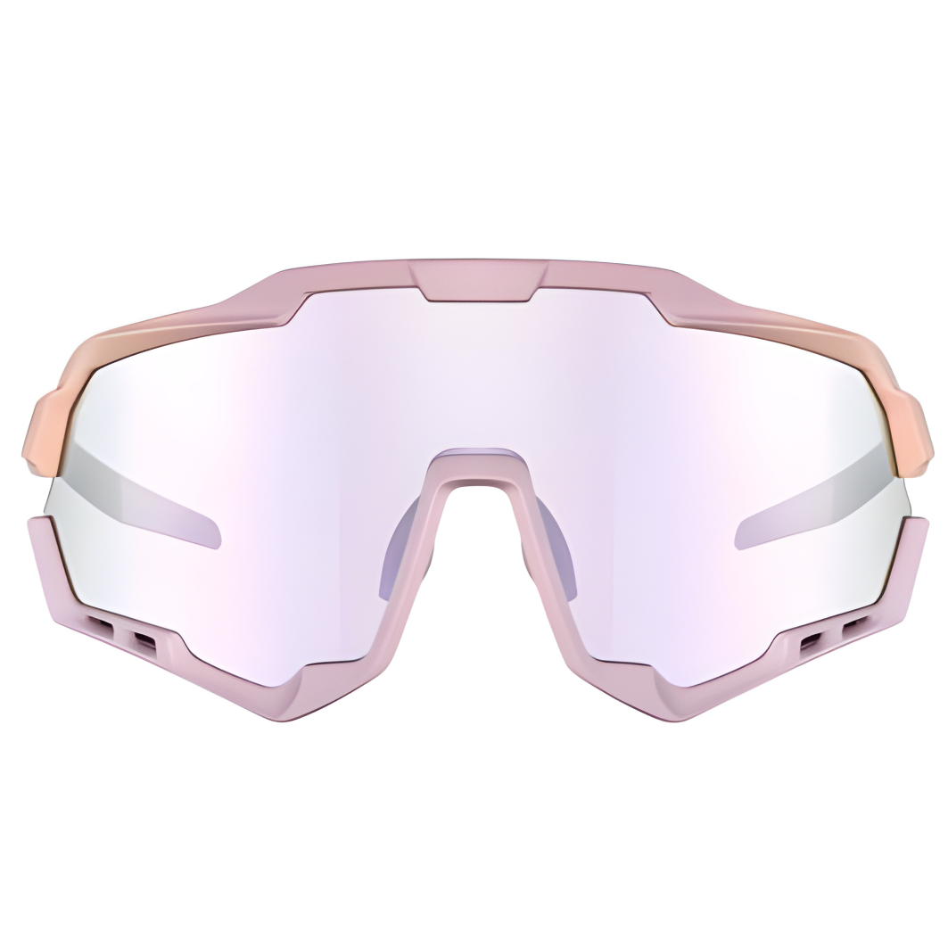 Magicshine Morpher Coloured Photochromic Sunglasses-Champagne/Pink