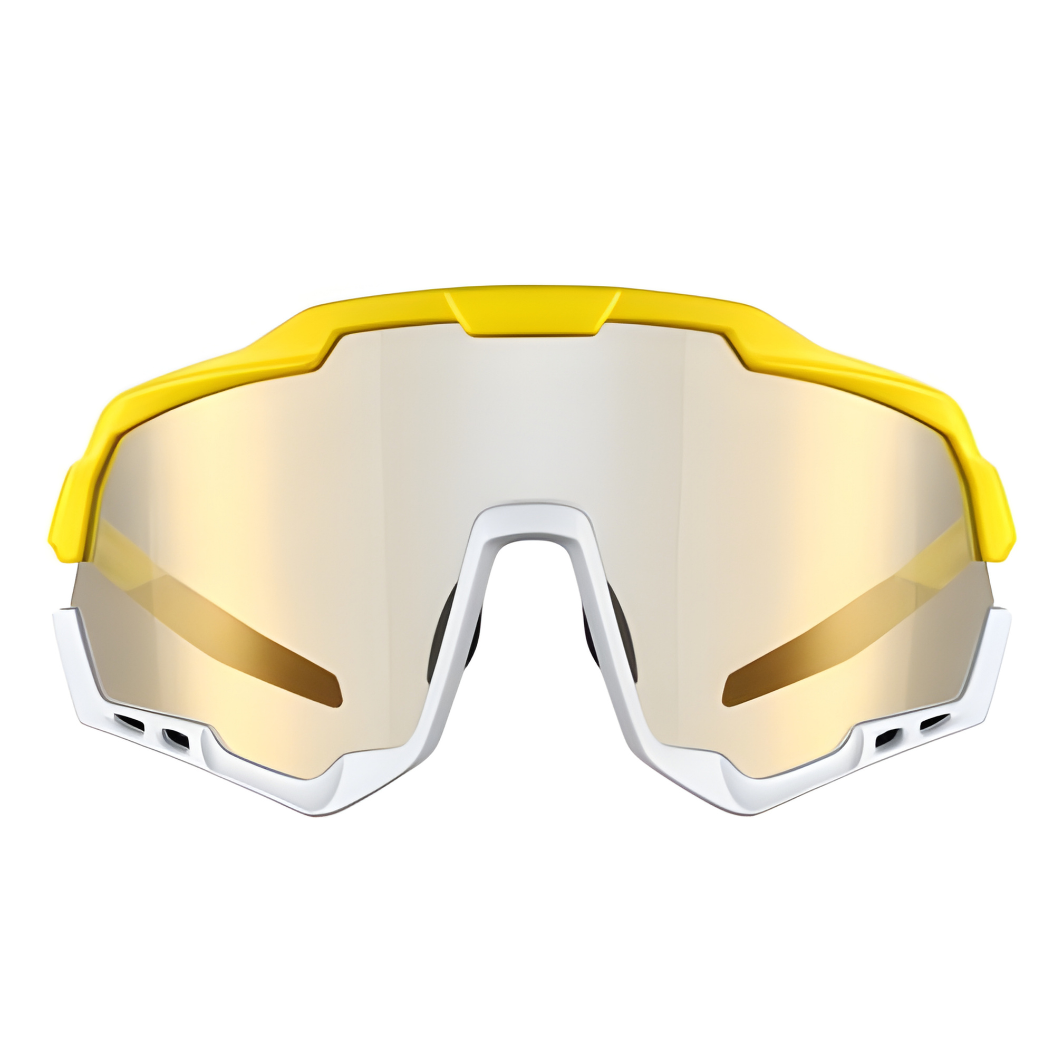 Magicshine Morpher Coloured Photochromic Sunglasses-Yellow/White