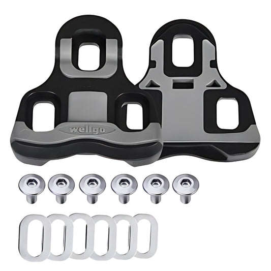 Wellgo RC-7C Cleat For Road Pedal (KEO Compatible) (0 Deg Float)-Black