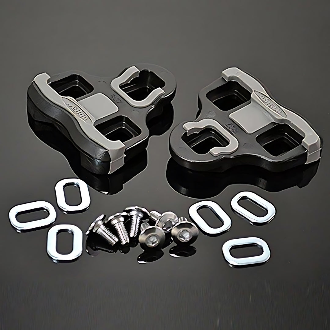 Wellgo RC-7C Cleat For Road Pedal (KEO Compatible) (0 Deg Float)-Black