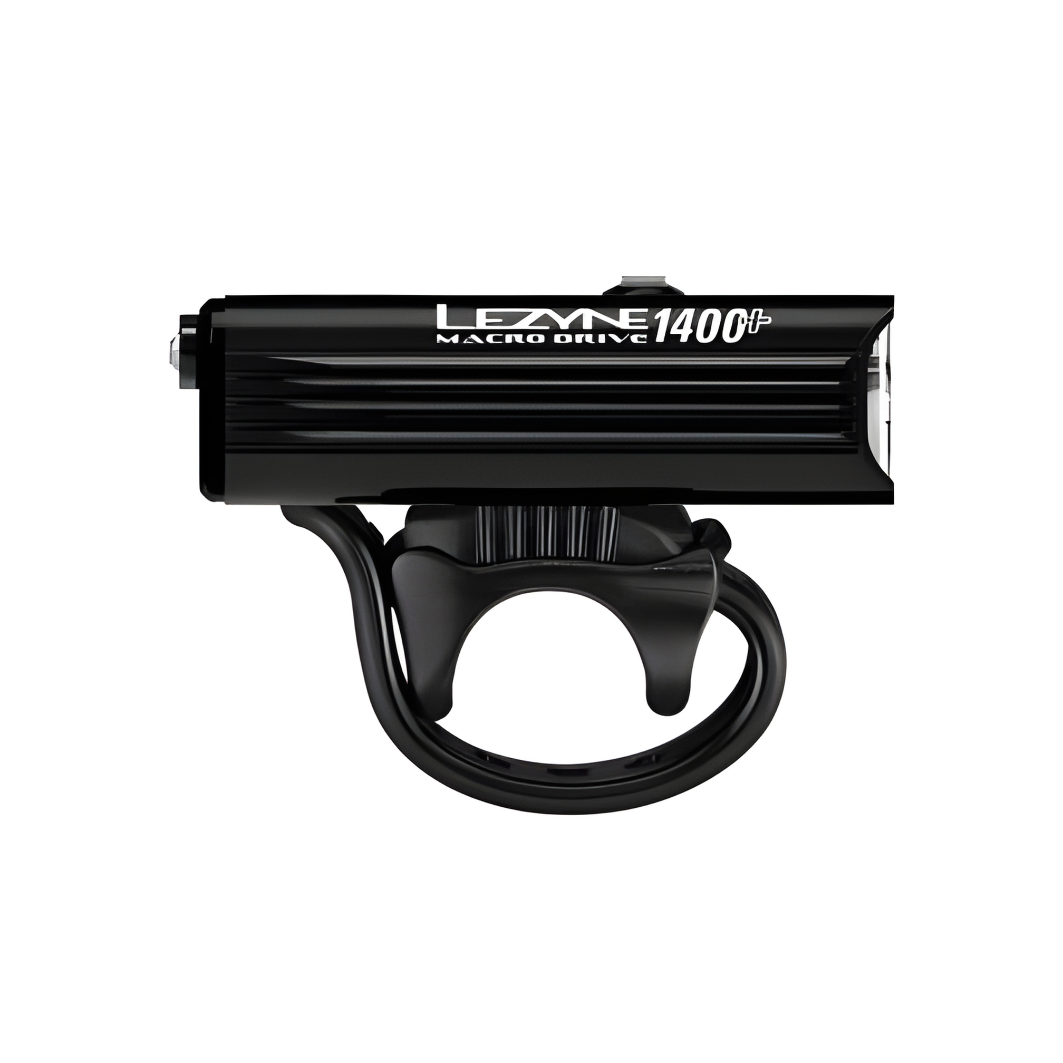 Lezyne Macro Drive 1400+ Front Light-Black (1400 Lumens)