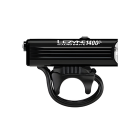 Lezyne Macro Drive 1400+ Front Light-Black (1400 Lumens)