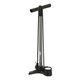 Lezyne Macro Drive Floor Pump (Diual Valve)-Flat Grey