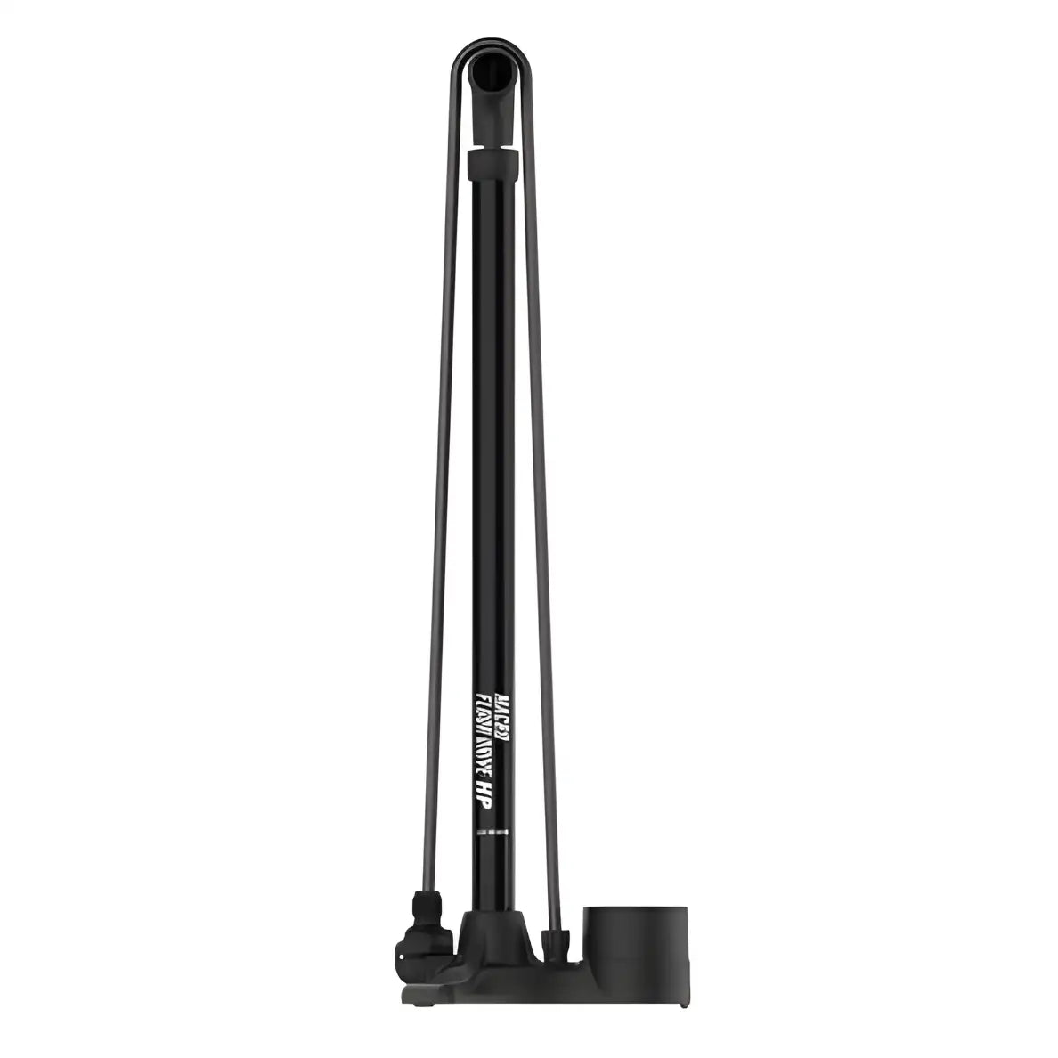 Lezyne Macro Drive Floor Pump (Dual Valve)-Flat Black