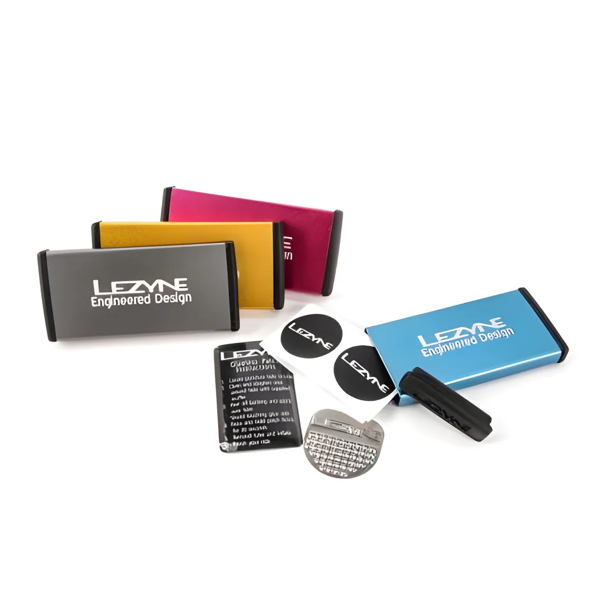Lezyne Metal Kit-Puncture Patches-Grey