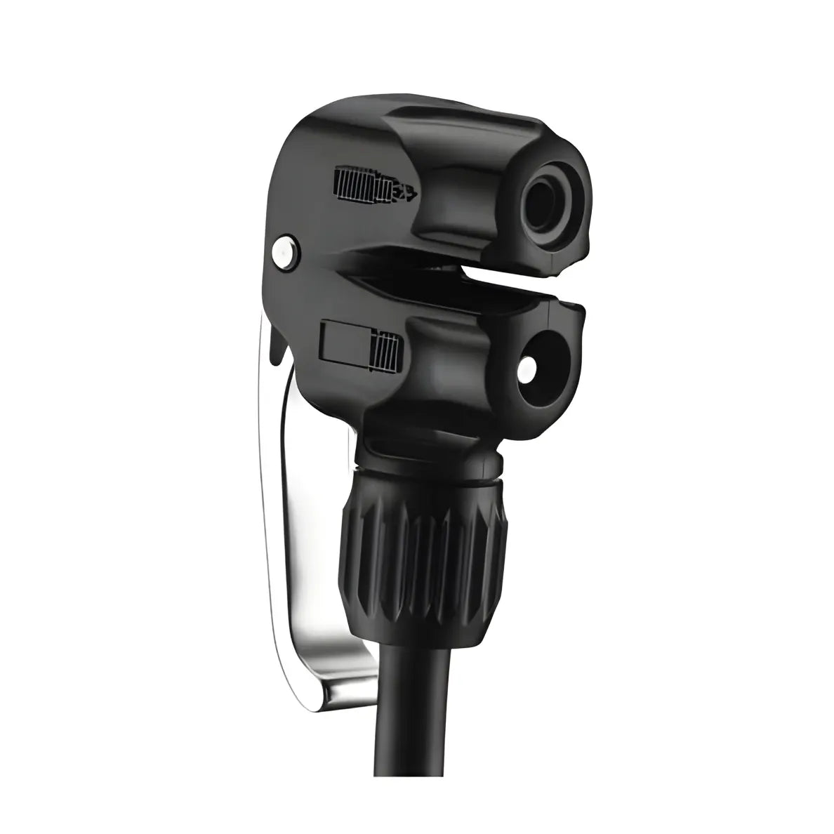 Lezyne Sport Drive 2.5DV Floor Pump-Metallic Silver