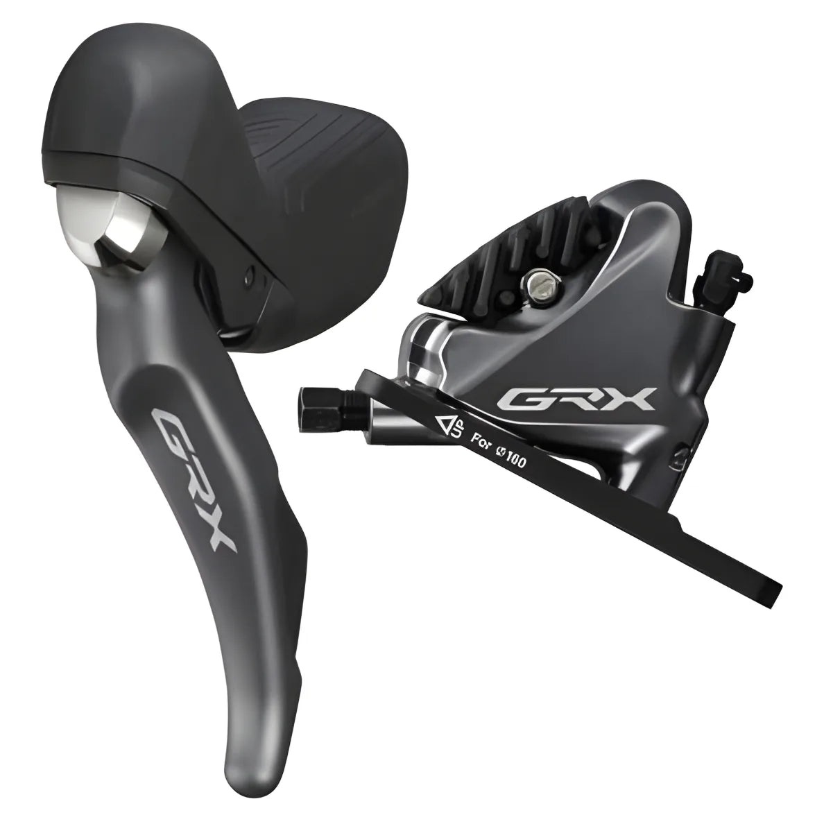 Shimano GRX Hydraulic Disc Brake/Shift Set ST-RX810/BR-RX810 2-Speed (Left/Front)
