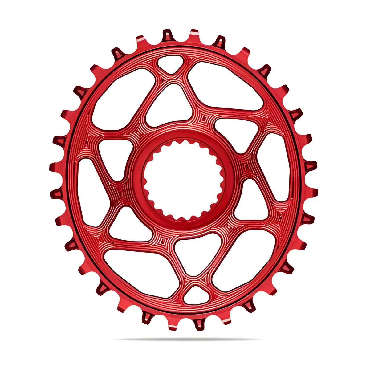 Absolute Black Oval MTB Chainring 1X Shimano Direct Mount HG+12 Speed-Black