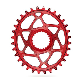 Absolute Black Oval MTB Chainring 1X Shimano Direct Mount HG+12 Speed-Black