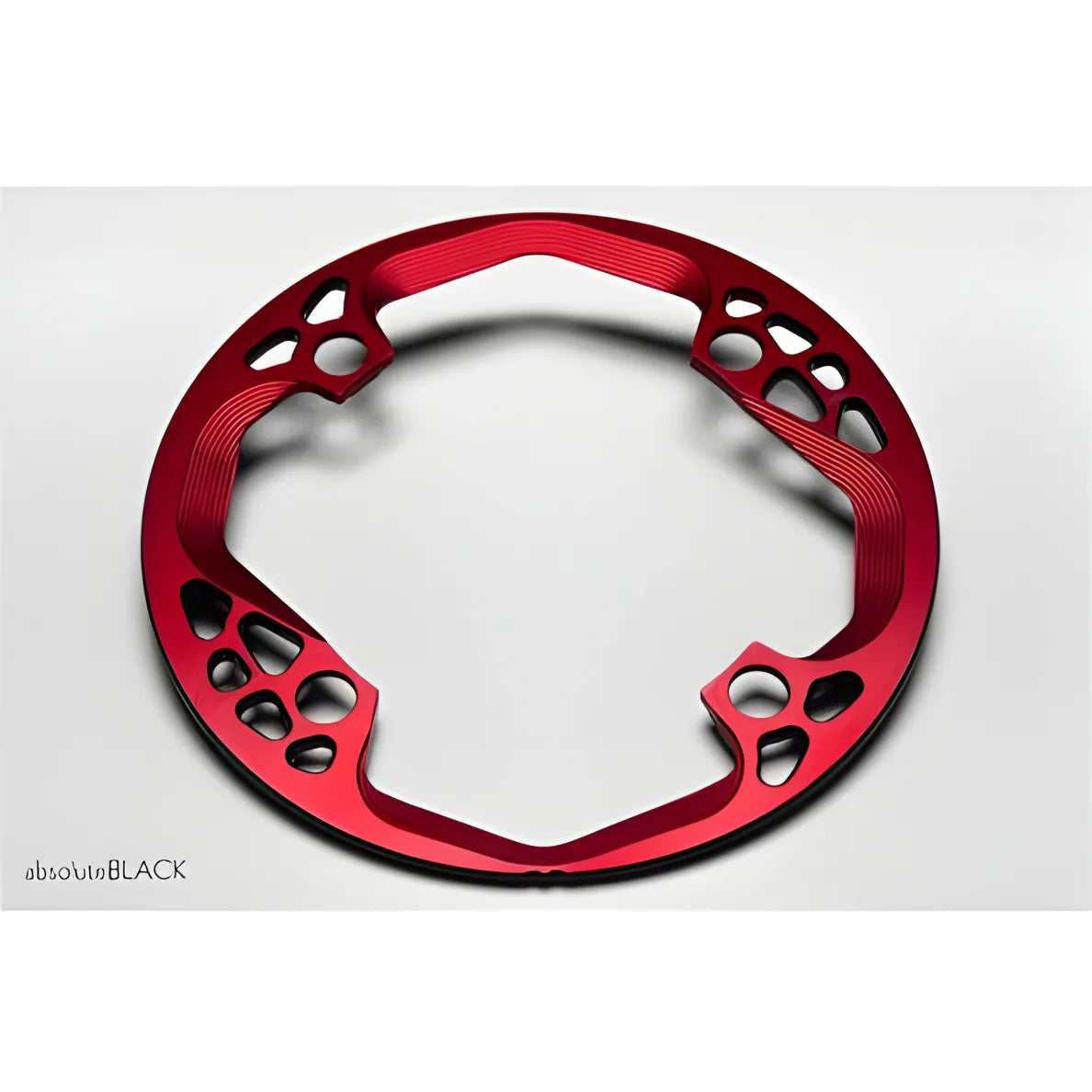 Absolute Black Bashring 104BCD (for 26-32T)-Red