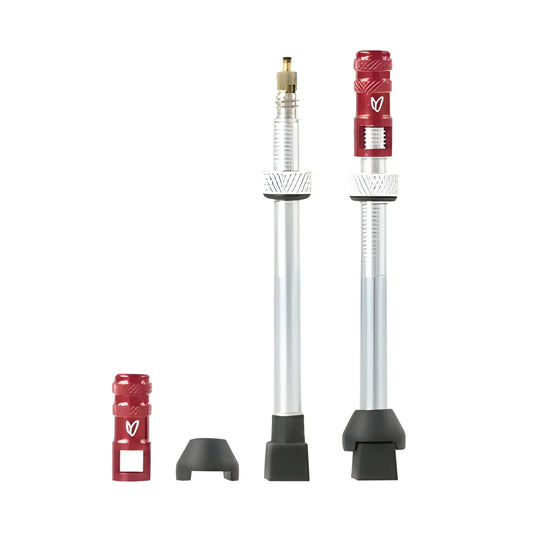 Effetto Marriposa Tubeless Valves (70mm)-Silver (Pack Of 2)