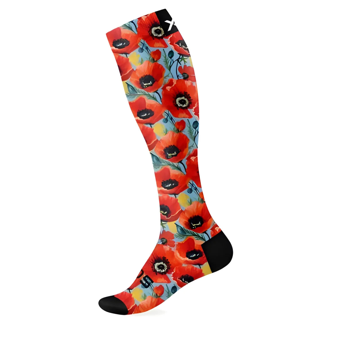 Sox Wild Poppy Equestrian Knee High Socks
