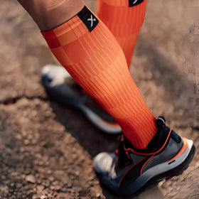 Sox Slight Orange Knee High Socks