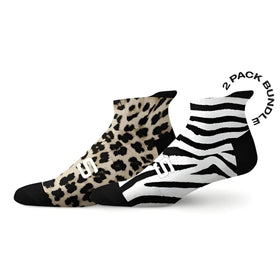 Sox Wild Animals Tab Combo Socks (Pack Of 2)