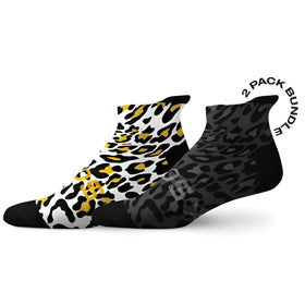 Sox Leopard Tab Combo Socks (Pack Of 2)