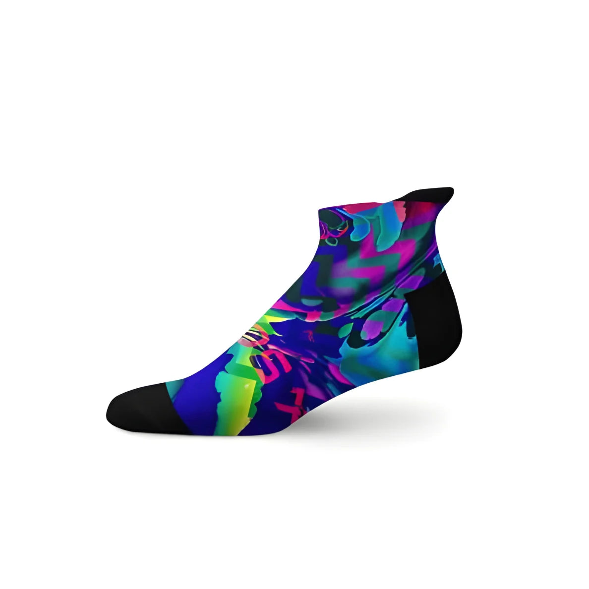 Sox Colour Spill Tab Combo Socks (Pack Of 2)