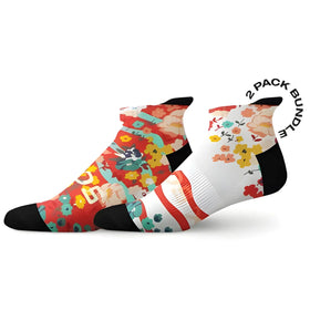 Sox Ditsy Tab Combo Socks (Pack Of 2)