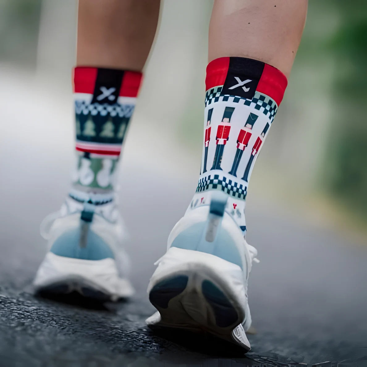 Sox Holly Jolly Nutcracker Crew Socks