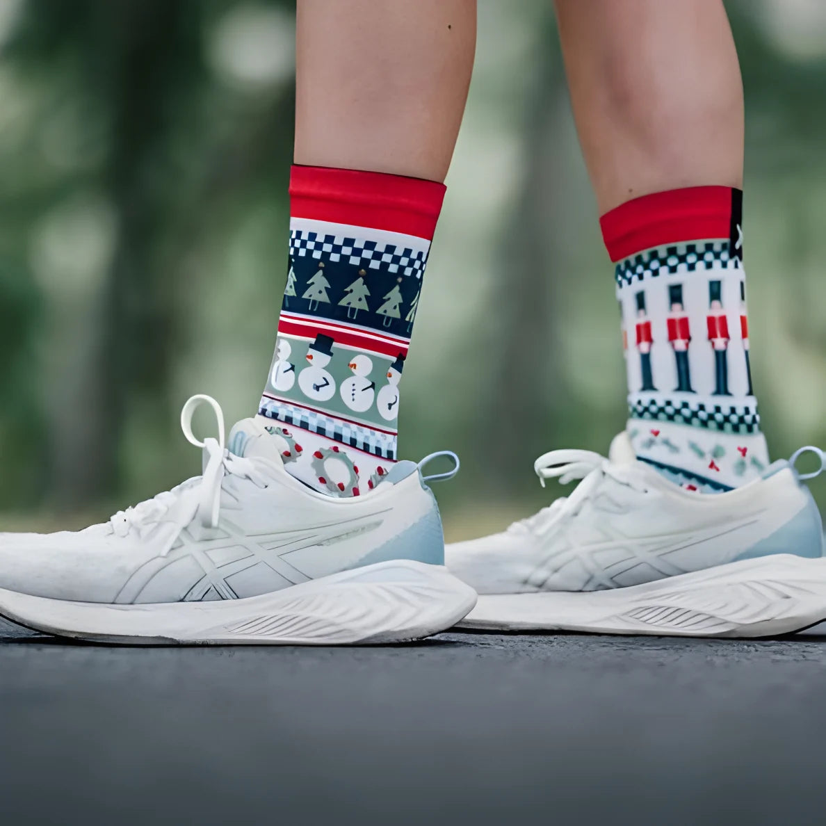 Sox Holly Jolly Nutcracker Crew Socks