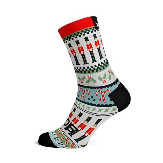 Sox Holly Jolly Nutcracker Crew Socks