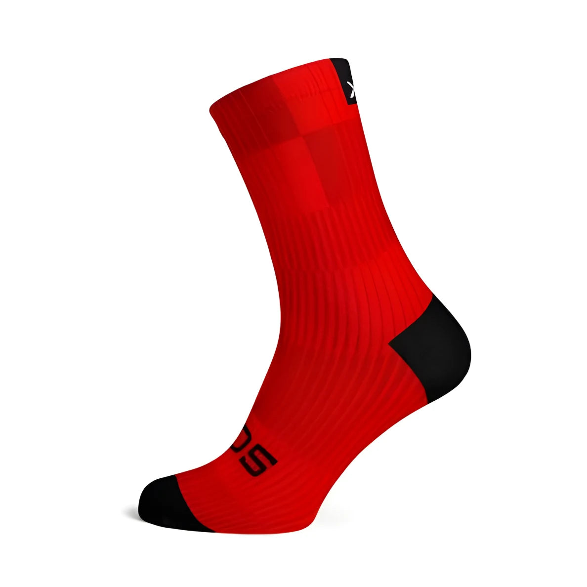 Sox Slight Red Minimalist Crew Socks