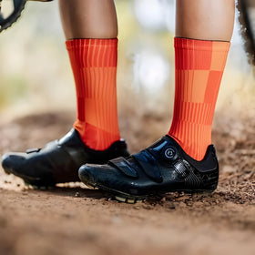 Sox Slight Orange Minimalist Crew Socks