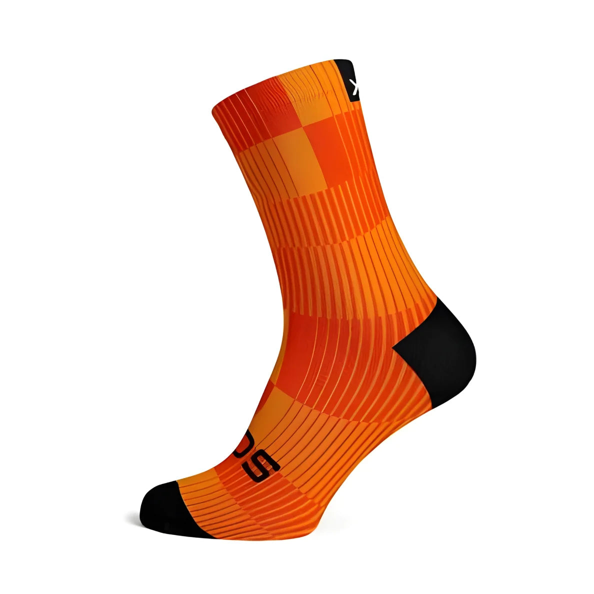 Sox Slight Orange Minimalist Crew Socks