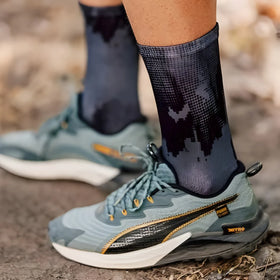 Sox Black Gravel Minimalist Crew Socks
