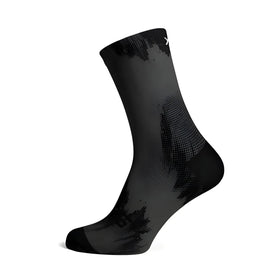 Sox Black Gravel Minimalist Crew Socks