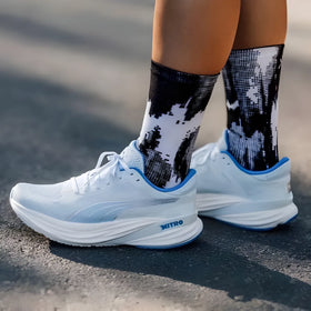 Sox White Gravel Minimalist Crew Socks