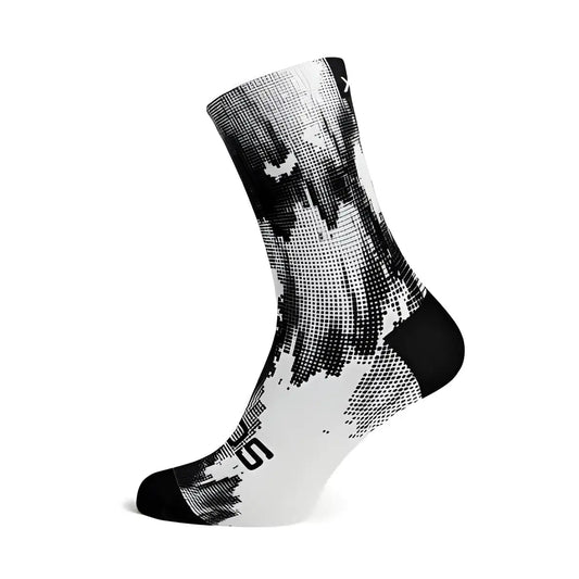 Sox White Gravel Minimalist Crew Socks