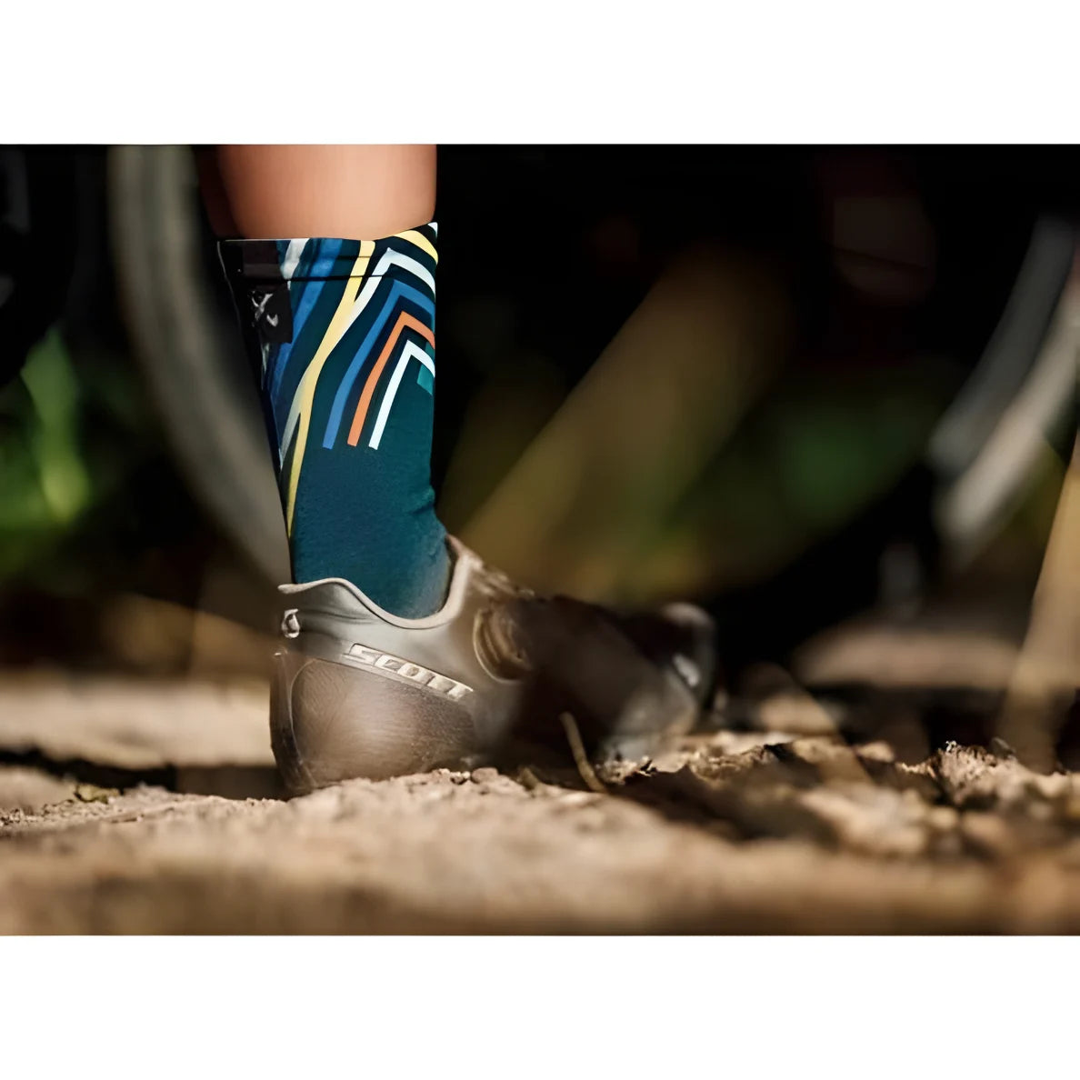 Sox Performance Teal Crew Socks